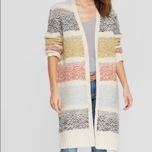 Universal Thread Duster Sweater NWOT